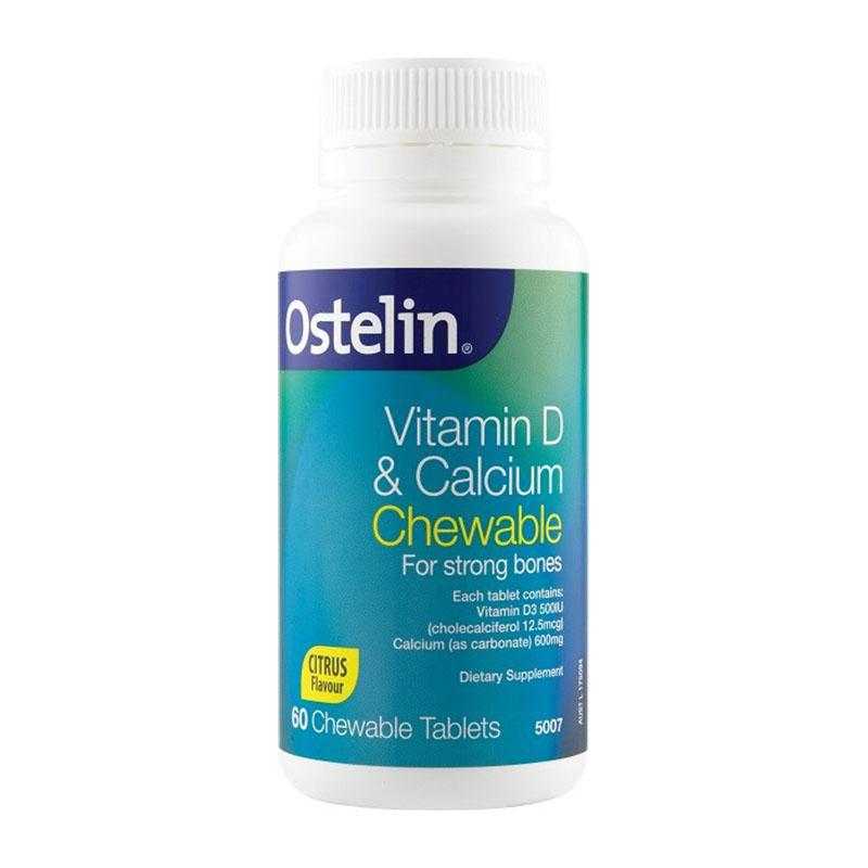 OSTELIN Vitamin D & Calcium tablets 130 Kiwi Pharmacy