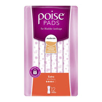 POISE Pads Extra 12