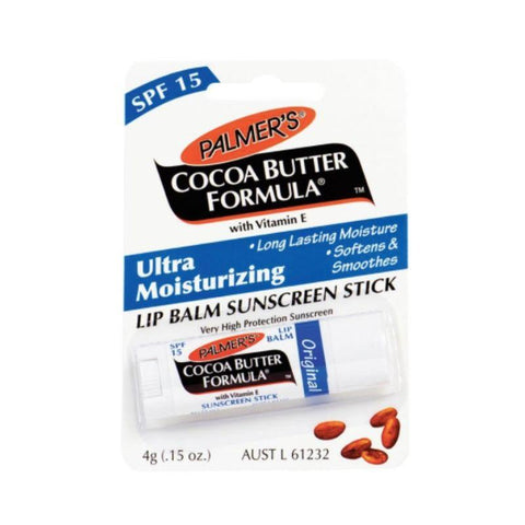 Palmers Ultra Moisturizing Original Cocoa Butter Formula Lip Balm 15+ 4g