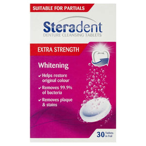 Steradent Extra Strength Tablets - 30s