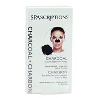 SpaScriptions Charcoal Cleansing Nose Strips 8 Pack