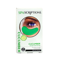 SpaScriptions Hydrogel Cucumber Under Eye Mask 4 Treatments