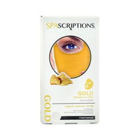 SpaScriptions Hydrogel Gold Face Mask 3 Treatments