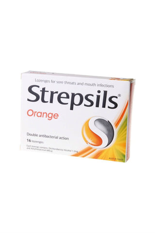 STREPSILS Orange 16 Lozenges