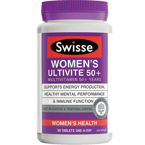 Swisse Womens Ultivite 50+ 90 Tablets