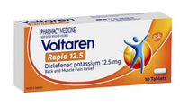 Voltaren Rapid 12.5mg Tablets 10 Pack LIMIT 3