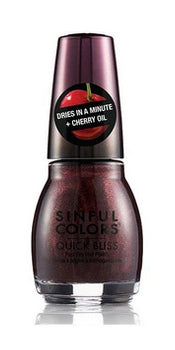 Sinful Nail Polish Quick Bliss Black Cherry