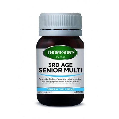 Thompson's 3rd Age Senior Multi Tablets 30