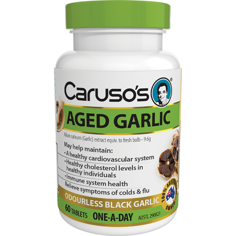 Caruso's Aged Black Garlic 60 Tablets
