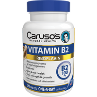 Caruso's Vitamin B2 100mg 120 Tablets