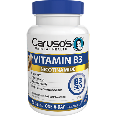 Caruso's Vitamin B3 500mg 60 Tablets