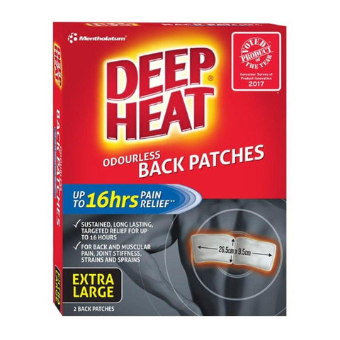 Mentholatum Deep Heat Back Patches 2