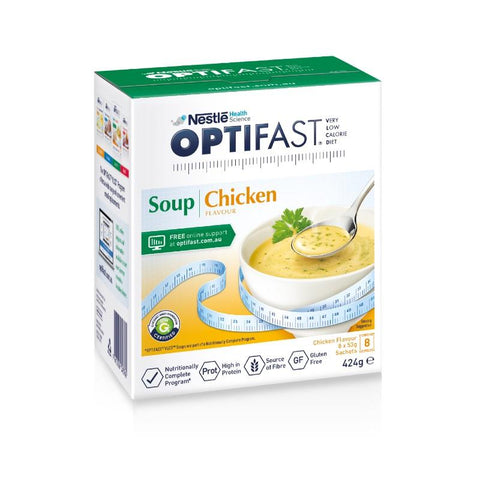 Optifast Chicken Flavour Soup 8x53g