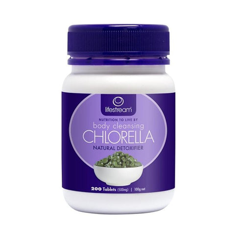 Lifestream Chlorella 500mg Tablets 200