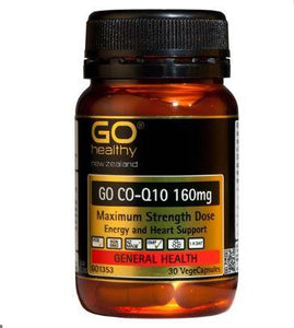 Go Healthy GO CoQ10 160mg 30 Capsules