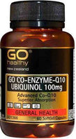 Go Healthy GO CoQ10 Ubiquinol 100mg 60 Capsules