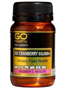 GO Healthy GO Cranberry 60,000+ Capsules 30