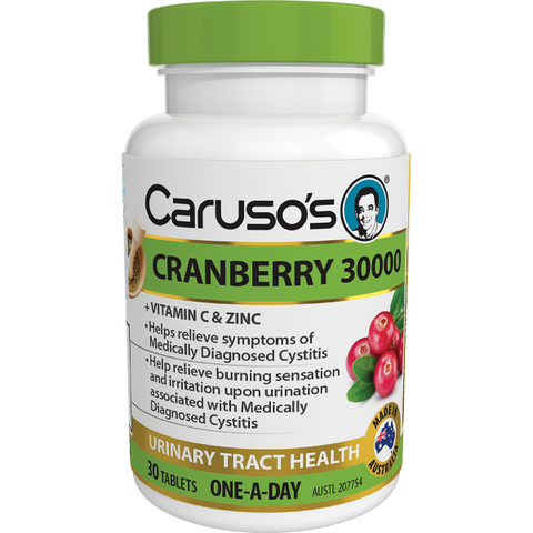 Caruso's Cranberry 30 Tablets