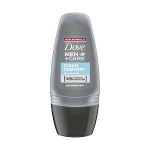 Dove Men Antiperspirant Roll On Deodorant Clean Comfort 50ml