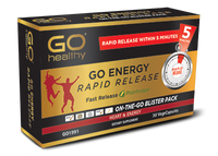 Go Healthy GO Energy Rapid Release 30 Capsules