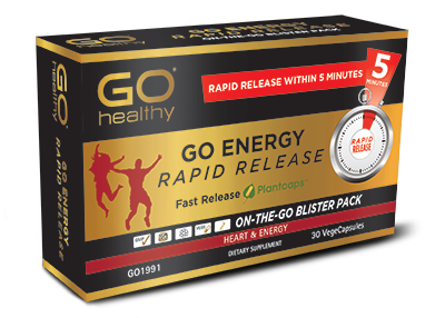 Go Healthy GO Energy Rapid Release 30 Capsules