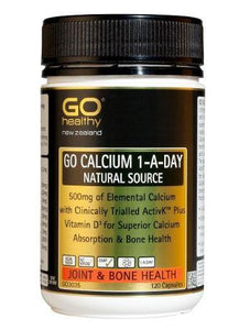 GO Healthy GO Calcium 1-A-Day Capsules 120