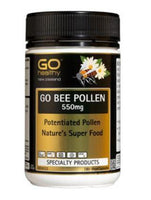 GO Healthy GO Bee Pollen 550mg Capsules 180