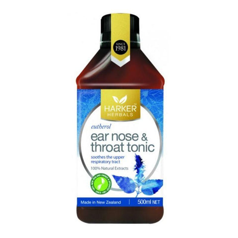 Harker Herbals Ear Nose & Throat Tonic 500ml