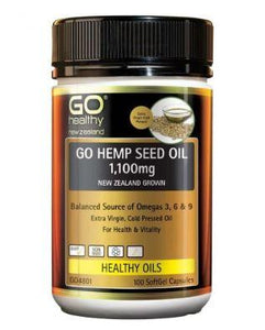 Go Hemp Seed 100 Capsules