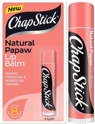 CHAPSTICK Natural Papaw Lip Balm 4.2g
