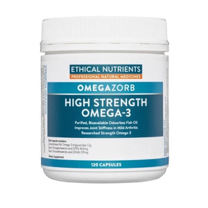ETHICAL NUTRIENTS Omegazorb High Strength Omega-3 120s