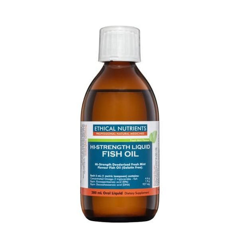ETHICAL NUTRIENTS Omegazorb High Strength Omega-3 Fresh Mint 280ml