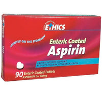 ETHICS Enteric Coated Aspirin 100mg 90s