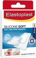 ELASTOPLAST Silicone Soft Plasters 8 pack