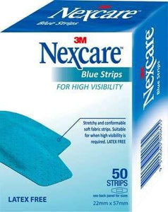 NEXCARE Active Blue Plasters 50s