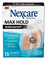 NEXCARE Max Hold Waterproof Assorted Bandages 15s
