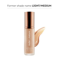 NUDE BY NATURE Luminous Sheer Liquid Foundation Rose Beige