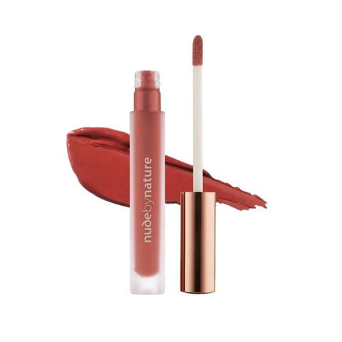 NUDE BY NATURE Satin Liquid Lipstick Sienna