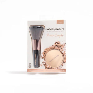NUDE BY NATURE Power Couple Foundation & Brush Medium