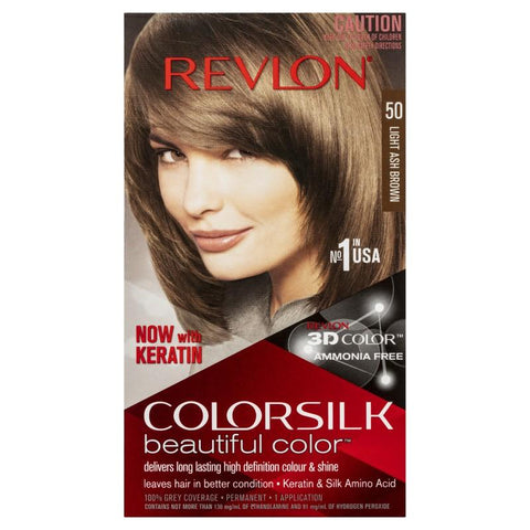 REVLON ColorSilk Beautiful Color Light Ash Brown