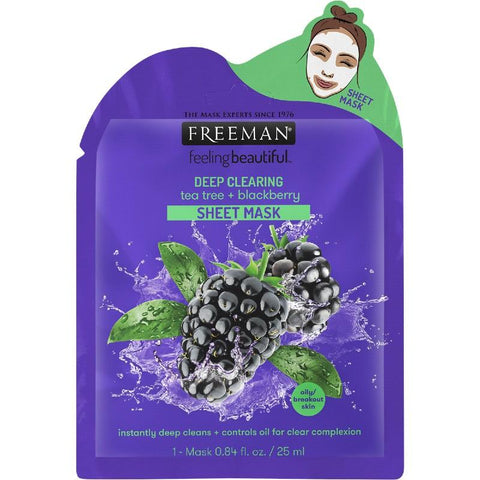 FREEMAN Mask T/Tree+Blackberry 25ml