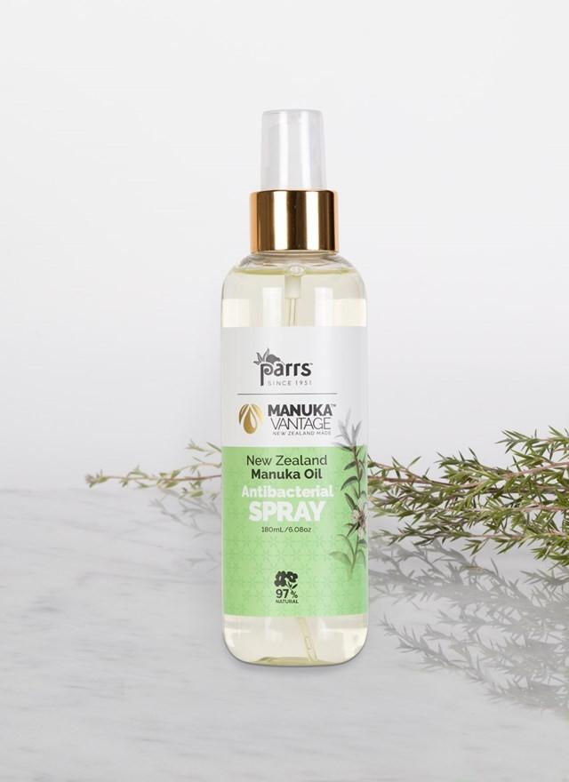 MANUKA VANTAGE Antibacterial Spray with Manuka Oil and Manuka Honey 180mg