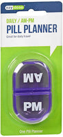 EZY DOSE Am/Pm Pill Box