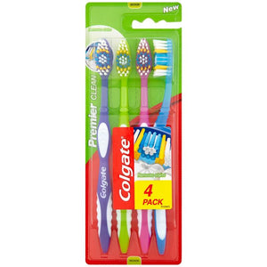 Colgate Toothbrush Premier Clean 4 Pack