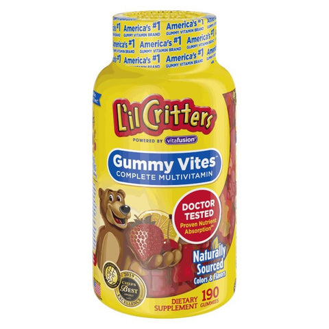 L'il Critters Gummy Vites 190s