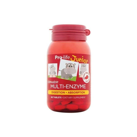 Pro-life Junior Multi-Enzyme Chews 60 Tablets