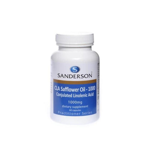 SANDERSON CLA Safflower 1000mg 60 Capsules
