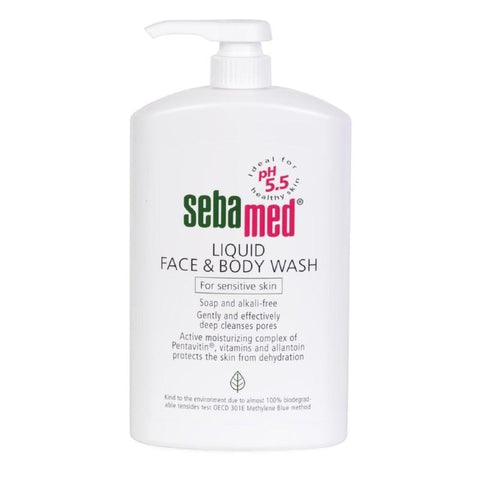 SEBAMED Face & Body Wash 1L