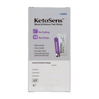 KetoSens - Blood Ketone Test Strips 10