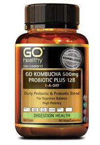 GO KOMBUCHA 500mg PROBIOTIC PLUS